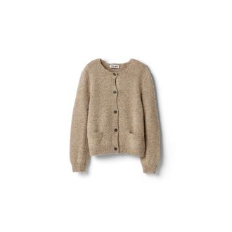 Miu Miu Wool Cardigan, Woman, Cord, Size 36