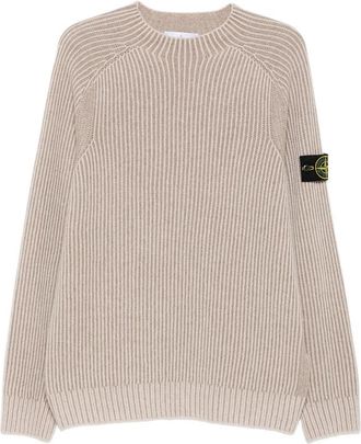 Stone Island Ribbed-knit Cashmere Sweater