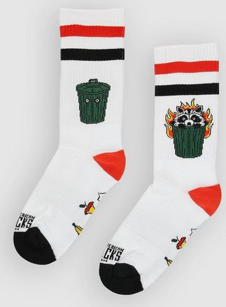 American Socks Dumpster Bandit - Mid High Socks estampado
