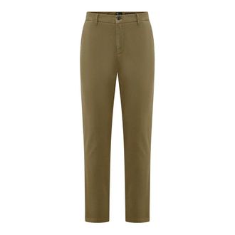 Bomboogie Broeken, Heren, Groen, W31, Katoen, Slim Fit Chino