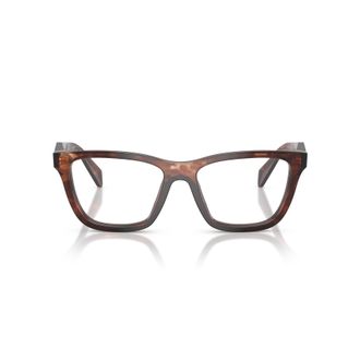 Prada 0pr C10v Oversized Tortoiseshell Frame Sunglasses