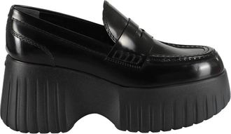 Hogan Mocassino - Dames - Loafers - Zwart - 39 EU - Schoenen