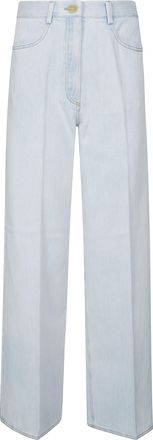 Forte_Forte Cotton Denim Calvary 5 Pockets Pants