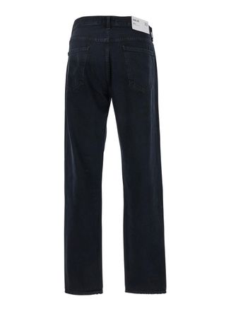 A Gold E Mens Jeans Curtise Black Denim Regenerative Cotton