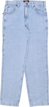 Dickies Vintage Blauwe Denim - Heren - Loose Fit Jeans - Blauw - W36 L32 - Denim - Jeans