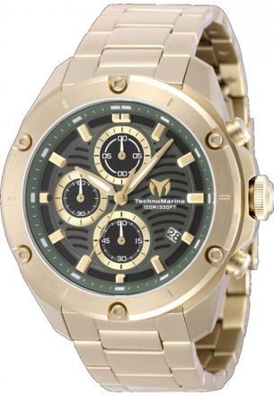 Technomarine TM-325016 Mens Oceanico Watch - Gold - One Size
