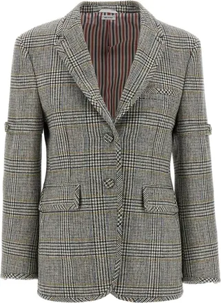 Thom Browne Dames, Jassen, Bruin, Maat: XS Wol