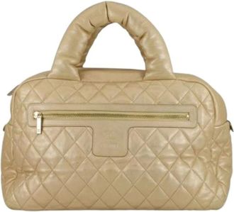 Chanel Pre-owned Cocoon Bowler - - Pre-owned - Donna - Beige - ONE SIZE