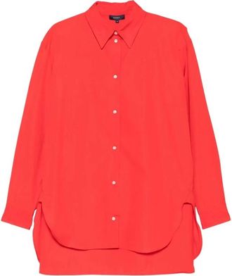 SOEUR Soeur - Che1159 Grenade Shirt - Dames - Blouses & Shirts - Rood - Maat: 2XS Katoen