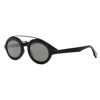 Fendi Smoke Oval Mens Sunglasses FE40094I 01A 52
