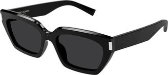 Saint Laurent SL 826 Page 001 Zonnebrillen - Dames - Zonnebrillen - Zwart - 55 MM - Accessoires