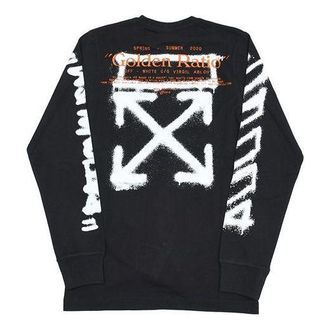 Off-white Harry the Bunny long-sleeved For Men Black OMAB001R201850091001