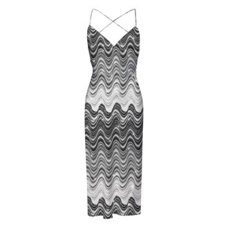 MC2 Saint Barth Lange Jurk Zeegolfstijl - Dames - Casual kleedjes - Veelkleurig - L - Kleedjes