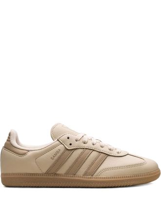 adidas Samba OG Sand Strata/Magic Beige sneakers - men - Rubber/Calf Leather/Fabric - 10.5 - Neutrals