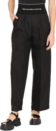 Alexander Wang Tailored Trousers Pants In Black