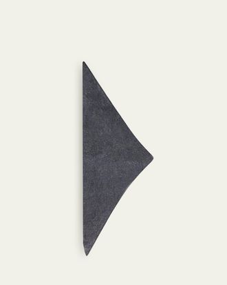 Lisa Yang Brushed Cashmere Bandana Scarf