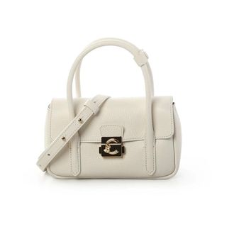 Coccinelle Handbags, female, White, Size: ONE SIZE Mini Leather Handbag