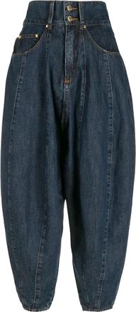 Amap&ocirc; Jeans con pieghe - Blu