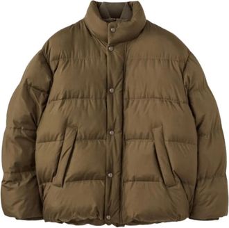 Loro Piana Lucio Puffer Jacket - Heren - Winterjassen - Bruin - L - Kasjmier - Jassen