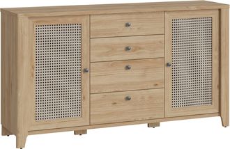 Furniture To Go Cestino 2 Door 4 Drawer Sideboard