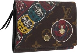 Louis Vuitton Pre-owned Wallets, female, Brown, Size: ONE SIZE Pre-owned Monogram Canvas Wallet