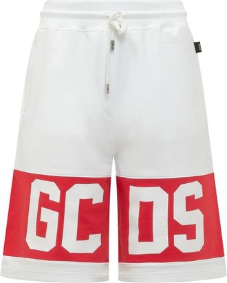 GCDS Logo Sweatshorts - Heren - Korte Broeken - Veelkleurig - L - Korte Broeken