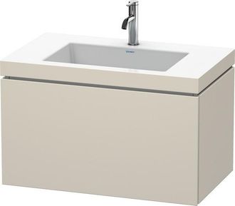 Duravit Duravit - Lavabo Para Muebles L-cube C-bonded Con Base, Colgante