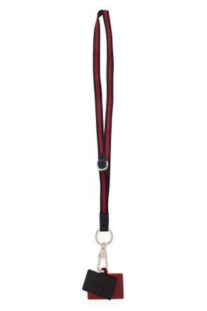 Gucci Lanyard Web Keychains