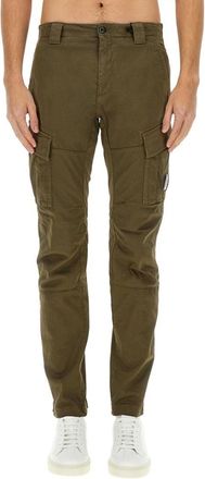 C.P. Company Slim-Fit Cargo Pants With Multi-Pocket Design