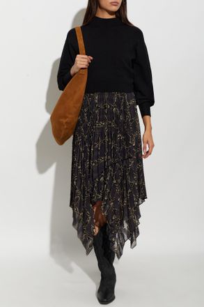 AllSaints Two-Piece Dress Connie, Womens, Black