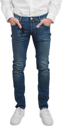 Incotex Heren, Jeans, Blauw, Maat: W38