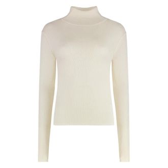 Sablyn Cashmere Knitwear, female, Beige, M, Belle Cashmere Turtleneck Pullover