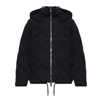 Dolce & Gabbana Jassen, Heren, Blauw, M, Katoen, Insulated Hooded Jacket