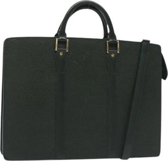Louis Vuitton Pre-owned Vintage Handtas - Dames - Vintage Handtas - Groen - ONE Size - Leer - Vintage