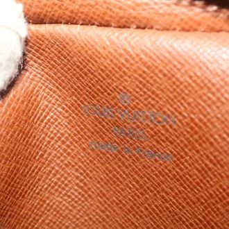 Louis Vuitton Pre-owned Cross Body Bags, female, Brown, Size: ONE SIZE Pre-owned Vintage Canvas Cross Body Bag