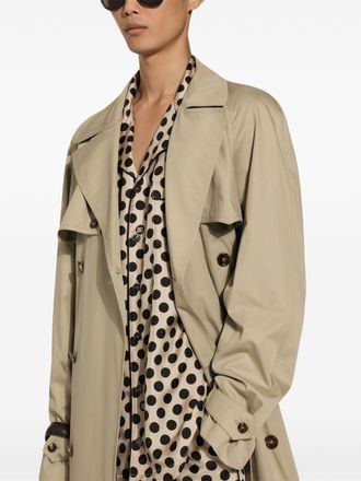 Dolce & Gabbana Trench doppiopetto - Toni neutri