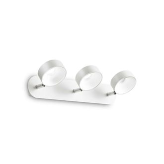 Ideal Lux Oby - L&aacute;mpara De Techo Led 3 Luces Blanca - Ideal Lux