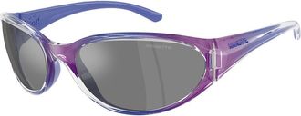 Arnette AN4368 Raven 30356G Mens Sunglasses Purple Size 64