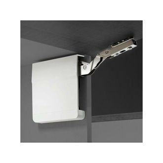 Emuca Emuca - Juego De Compases Para Puertas Elevables Agile, 3200 - 9000, Acero Y Pl&aacute;stico, Blanco