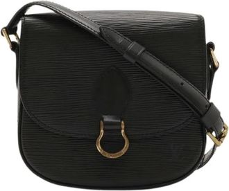 Louis Vuitton Pre-owned Cross Body Bags, female, Black, Size: ONE SIZE Pre-owned Vintage Leather Cross Body Bag
