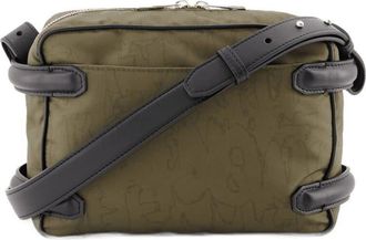Alexander McQueen Harness Camera Crossbody Bag Khaki