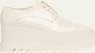 Stella McCartney Elyse Patent Alter Platform Sneaker Loafers
