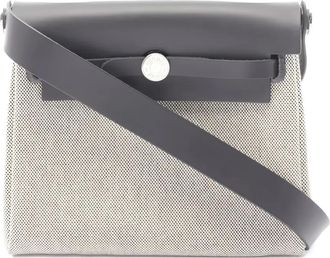 Herm&egrave;s 2024 kleine Airbag schoudertas met rits - Beige