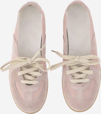 Maison Margiela Womens Ballerina Flats Replica Leather Pink Trainers Sneaker
