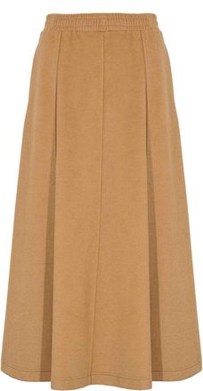 Max Mara Circeo Skirt In Jersey With A Drape Effect