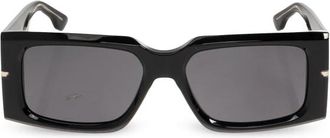 Victoria Beckham Rechthoekige Zonnebril - Dames - Zonnebrillen - Zwart - ONE Size - Accessoires