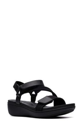 Clarks Breeze Rae Sun Sandal in Black at Nordstrom Rack, Size 7.5