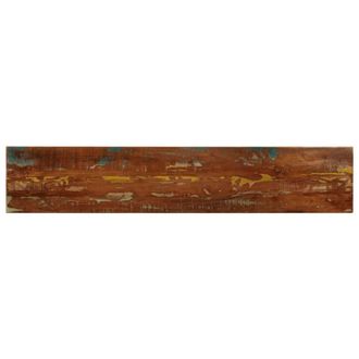 Berkfield Home Table Top 180x20x3.8 cm Rectangular Solid Wood Reclaimed in Brown