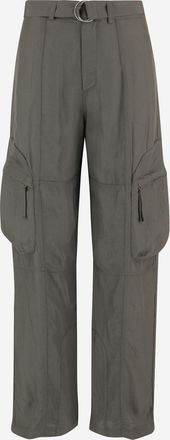 Frankie Shop Womens Pants Multipocket Acetate Khaki Trousers