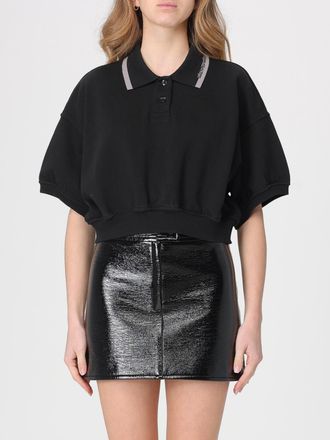 Alexander Wang Polo in cotone con logo Alexander Wang